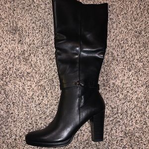 Black High Heel Boots